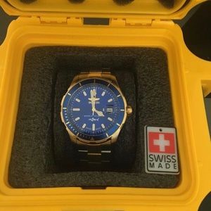 Stainless steel invicta watch